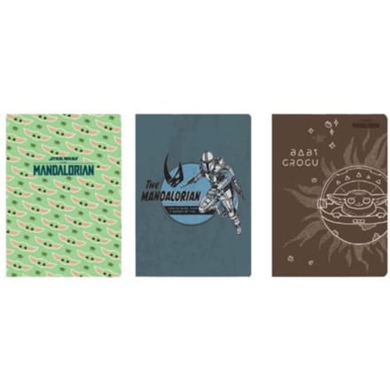 Star wars the mandalorian notitieboek a4 gelinieerd