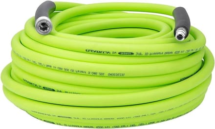 Hogedrukreiniger Slang - Flexibele Waterslang - Terras Reinigen - Extreme Flexibiliteit - 3/8" x 100" - Groen