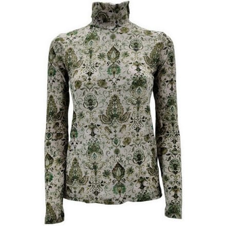 Caliban T-shirt en Polo Beige/verde