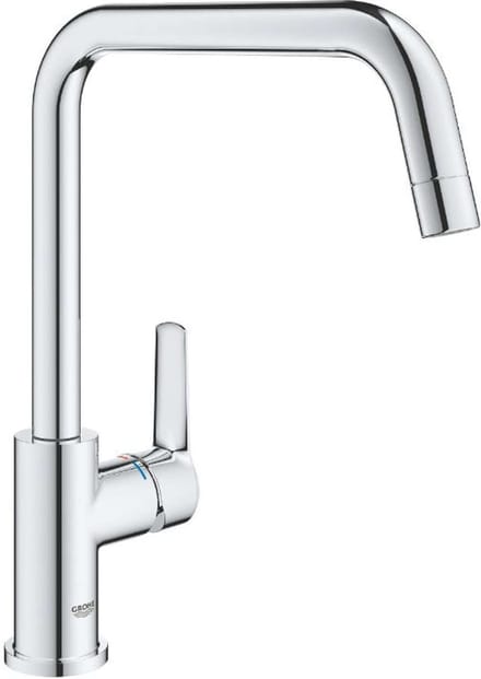 Grohe QuickFix Start - Keukenkraan, neerklapbaar onder raam, chroom 30630000