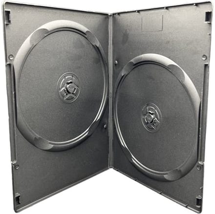 Allecto - Dvd Cd Blu Ray Cases - Compacte opslag voor 7mm discs