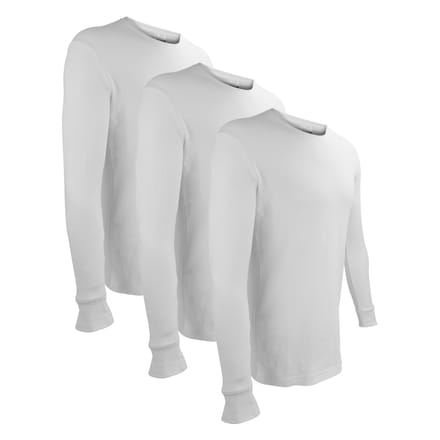 3-Pack Kinderen Thermo T-shirt met Lange Mouwen | Basislaag Ondergoed T-shirt