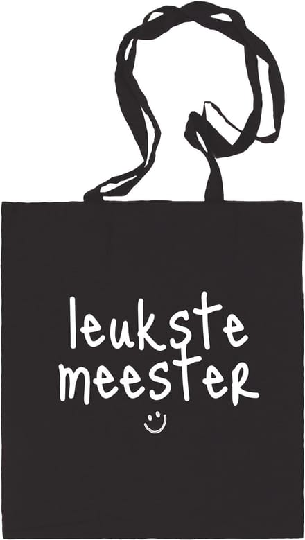Katoenen tas | Toffe meester | winkeltjevananne.nl