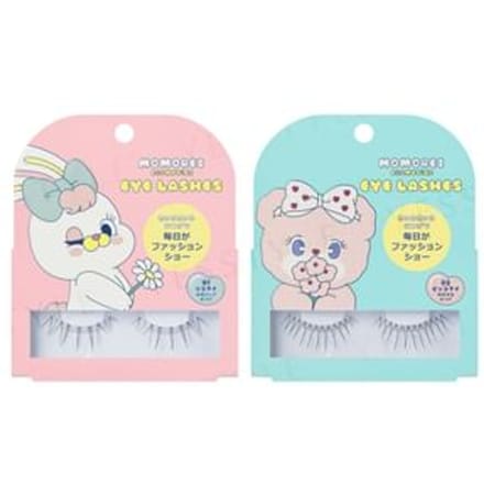 Koji - Momorei Cosmetics Eye Lashes 01 Rico Eye - 1 pair