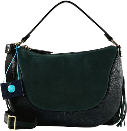 Gabs Leren schoudertas Marty TG Bowling Bag Abete donkergroen