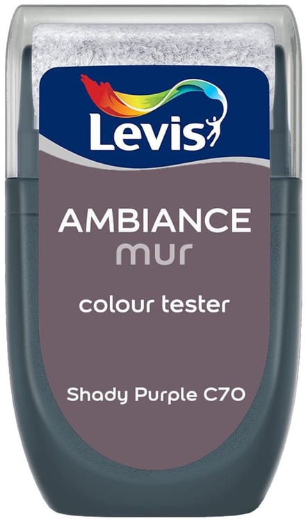 Levis - Muurverf Kleurtester Mat Mix - Shady Purple C70 - 30 ML