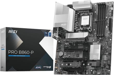 MSI B860-P Moederbord Socket Intel LGA 1851 Vormfactor ATX Moederbord chipset Intel® B860