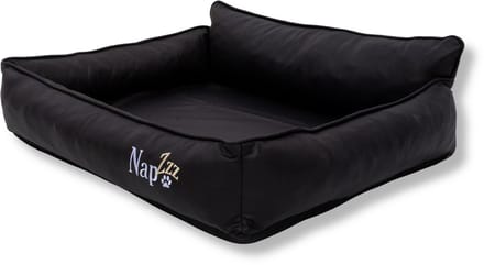 Napzzz Divan Nicole zwart met hoge rug M: 90x75 cm