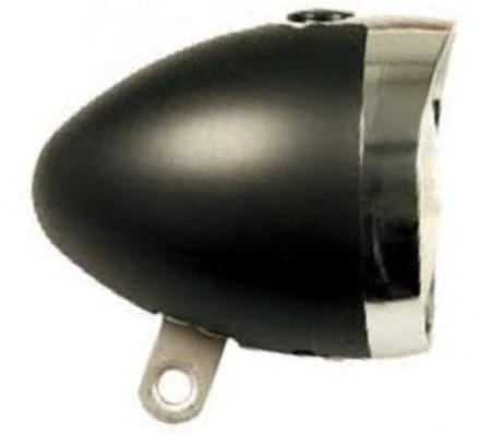Koplamp catch-it retro 3-led zwart bulk (p10)