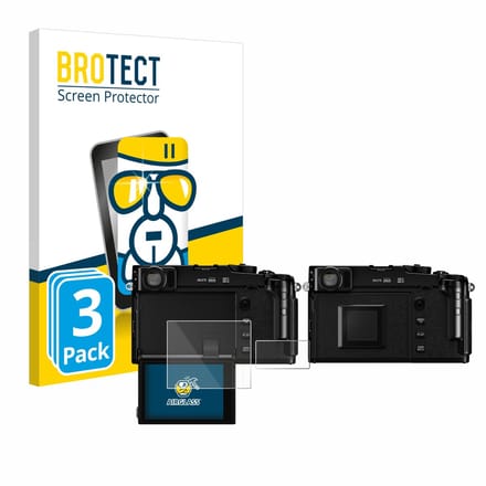 Screenprotector 3 Stuks voor Fujifilm X-Pro3 Beschermglas transparant