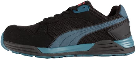 Puma Frontside Zwart/Blue Laag S1P 644660 - Zwart/Blauw - 42