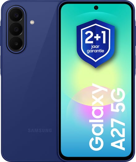Samsung Galaxy A27 5G - Smartphone - 128GB - Blue +1 jaar extra garantie