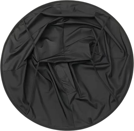 Livano Baardschort - Beard Bib - Scheerschort - Baard Cape - Kappersmantel - Kapmantel - Zwart