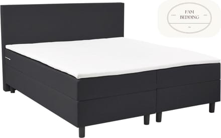 2 Persoons Boxspring Rolene Antraciet 180x200