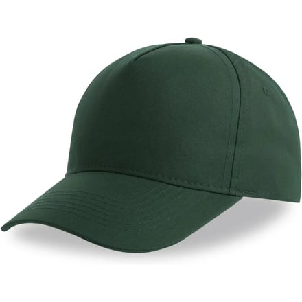 Atlantis Headwear Recy Five Cap AT112 - Bottle Green - One size