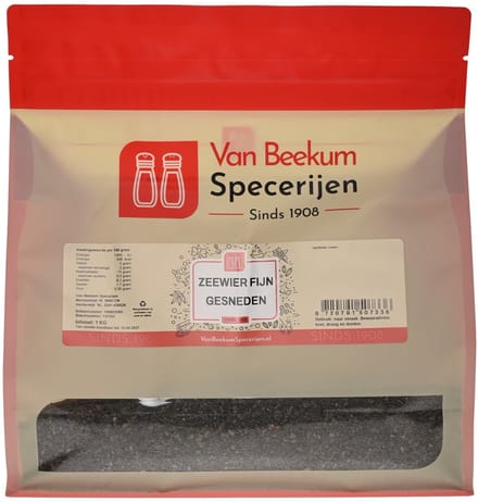Van Beekum Specerijen - Zeewier Fijn Gesneden - 1 KG (hersluitbare stazak)