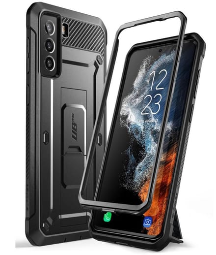 Supcase i-Blason Unicorn Beetle Pro Case voor Samsung Galaxy S22 Plus - Zwart
