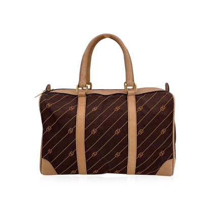 Gucci Vintage stoffen handtas Boston