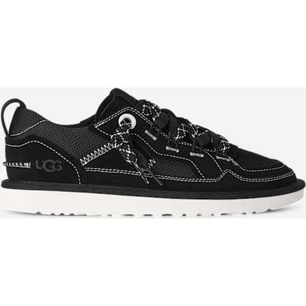 UGG® Minimel-sneaker in Black, Maat 36, Suede/Textiel