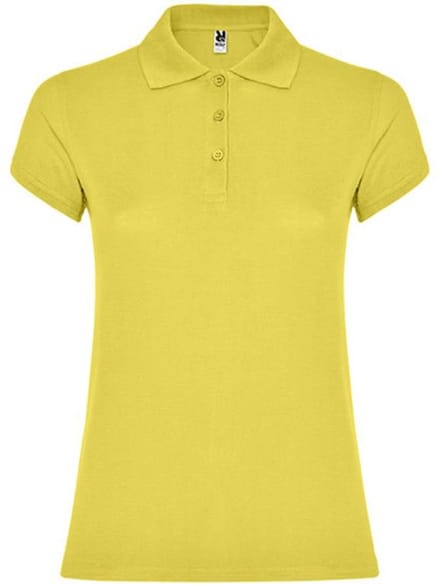 Roly - Star Dames Polo - Amarillo Maiz 163 maat M