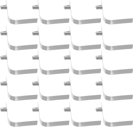 Frame Connectoren - Luifel Onderdelen - Stabiliteit Buiten - Roestbestendige Constructie - 20 Stuks - Zilver