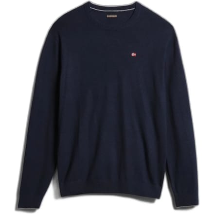 Slim fit gebreide pullover van pure wol model 'DAMAVAND'