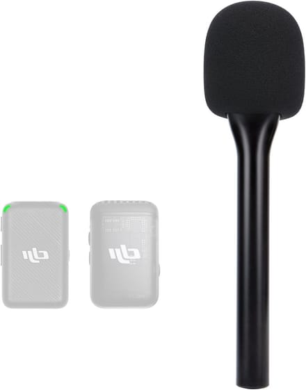 Draadloze Handheld Microfoonstandaard voor Interviews, Geschikt voor DJI Microfoons en Accessoires