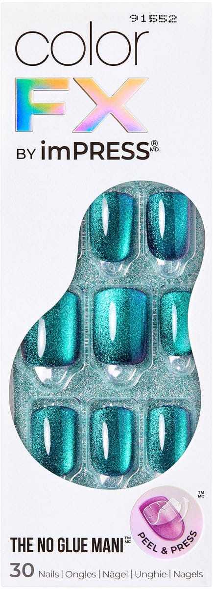 Impress Color FX - Better Things - Kunstnagels - Zelfklevend - Korte Lengte - ABS Plastic