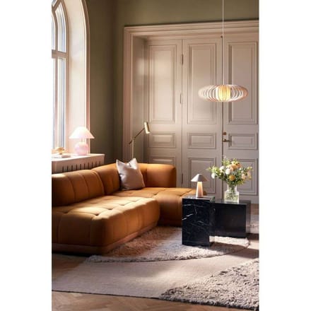 Globen Lighting vloerlamp Hubble READ, mat messing 140 cm