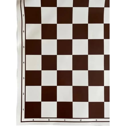 Synthetisch leren schaakbord Kuebler Sport