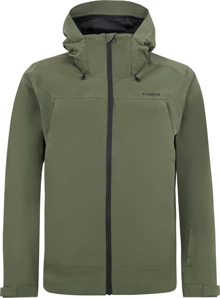 Protest Prtwoodgate – Outdoorjas Heren – Regenjas – Capuchon