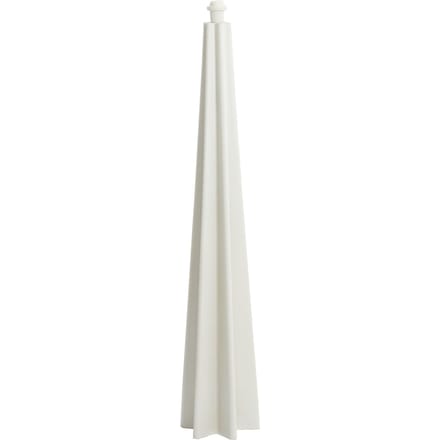 Light & Living Vloerlamp Kuala – Mat Wit – Ø20x124cm – Excl. kap – E27 fitting – Voor binnen