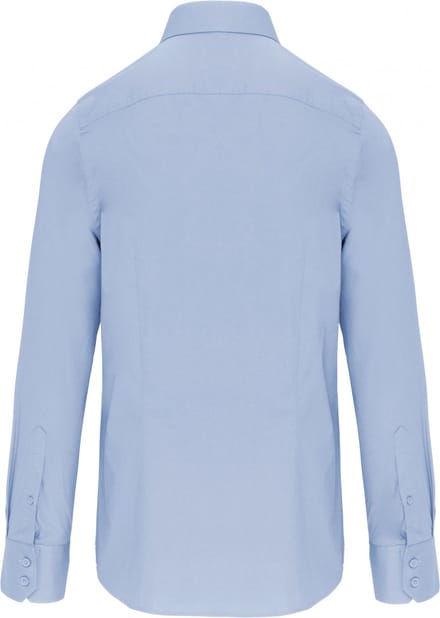 Kariban Heren stretch overhemd lange mouwen K529 - light blue - L