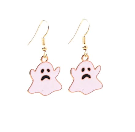 Halloween Oorbellen - Oorhangers - Spookje - 1 paar