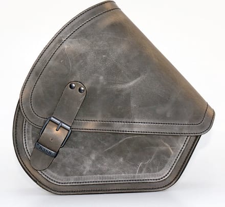 D3SD - softail motortas - rond - bruin - leder - Harley