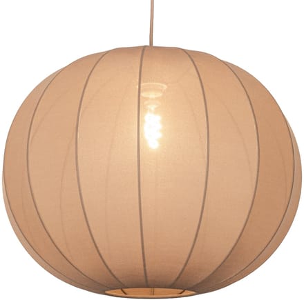 Lumidora Hanglamp 75671 - TACK - E27 - Taupe - Textiel - ⌀ 55 cm