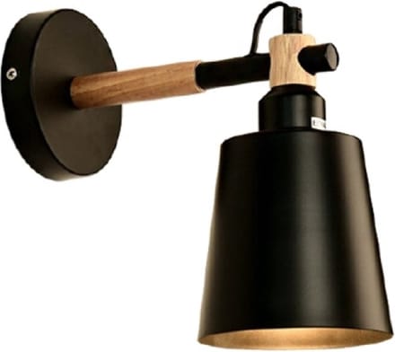 OHNO - Woonaccessoires - Auriga Wandlamp - Zwart - Tijdloos - Modern - Industrieël
