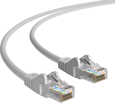 Netwerkkabel Cat 5e - U/UTP - Grijs - 2 meter - Allteq