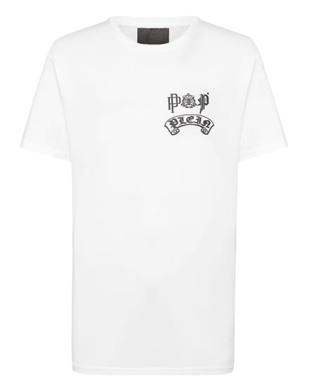 T-Shirt Ronde Hals Gothic Plein