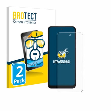 BROTECT - Screenprotector voor Hotwav Note 13 Max - Folie Beschermfolie transparant 2 Stuks