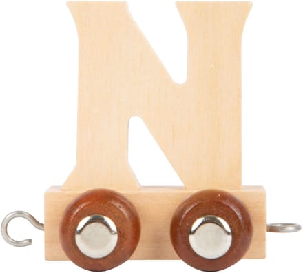 Small Foot - Wooden Letter Train - N - 12 pieces