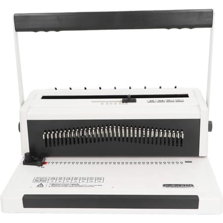 Draadklem Machine Rond Gat Dubbele Draad Gehumaniseerd Handvat 3:1 Steekkam Binder Machine gray