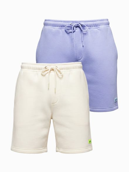 OMBRE Set - Katoen Crème, Lavendel U2 (M-L)