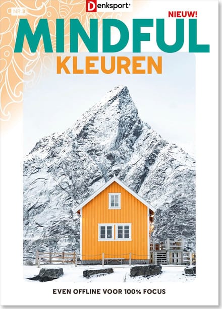 Denksport Puzzelboek Mindful kleuren, editie 3