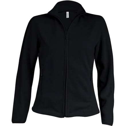 Kariban Microfleece met rits dames K907 - Black - M