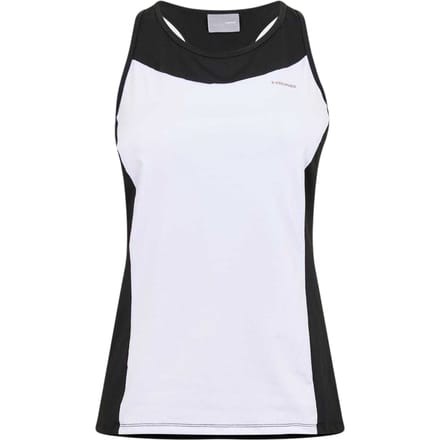 Head Tanktop met kleurblokken voor dames (Wit, Zwart)