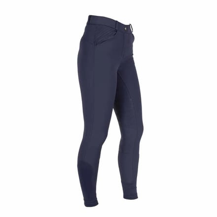Mondoni Lilian FG Rijbroek - Maat: 46 - Donkerblauw - Nylon/elastan
