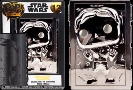 Funko Pop! Enamel Pin: STAR WARS - Han Solo in Carbonite #12