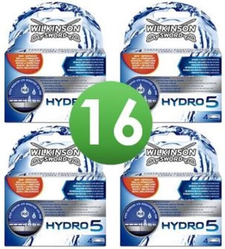 Wilkinson Sword Hydro 5 Scheermesjes - 16 Stuks - Navulling
