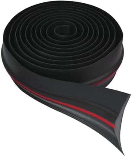 Drempelafdichting voor garagedeur - 3 meter, 18 mm hoogte, Regenbestendig